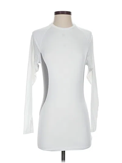 Pre-owned Russell Athletic Long Sleeve T-shirt In Silver