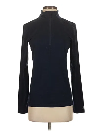 Pre-owned Russell Athletic Long Sleeve Turtleneck In Black