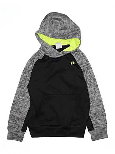 Pre-owned Russell Athletic Kids' Pullover Hoodie In Black