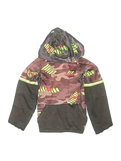 Pre-owned Russell Athletic Kids' Pullover Hoodie In Brown