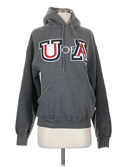 Pre-owned Russell Athletic Pullover Hoodie In Gray