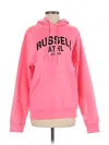 Russell Athletic Pullover Hoodie In Pink