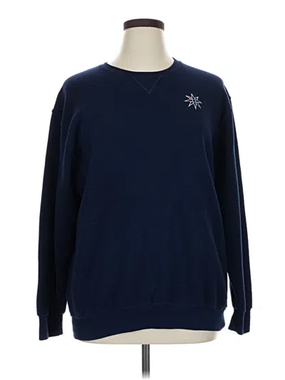 Pre-owned Russell Athletic Pullover Sweater In Blue