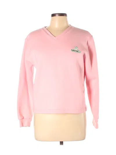 Pre-owned Russell Athletic Pullover Sweater In Pink