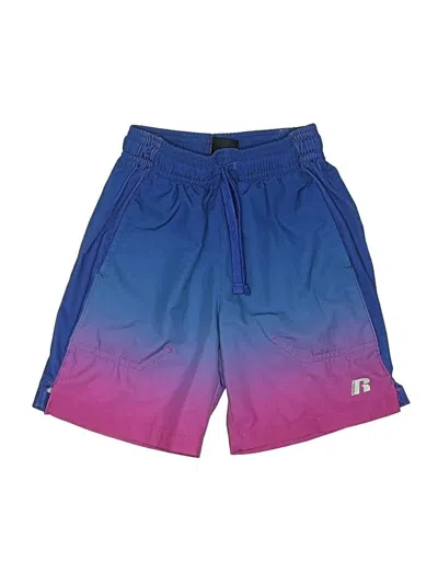 Pre-owned Russell Athletic Kids' Rash Guard In Blue