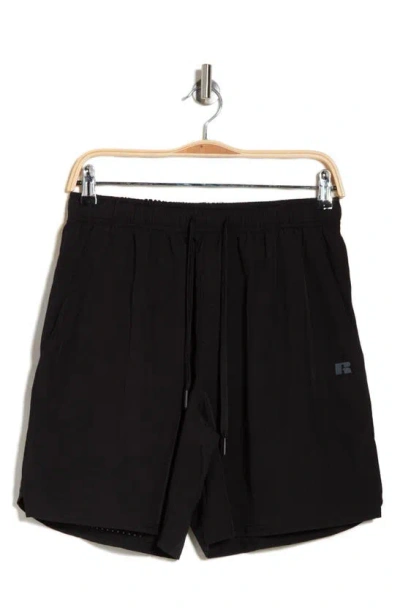 Russell Athletic Running Shorts In Black
