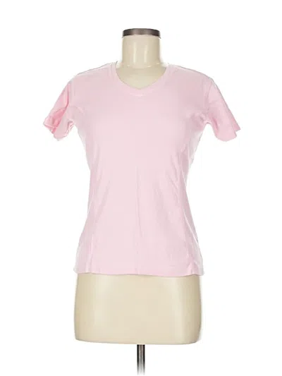 Pre-owned Russell Athletic Short Sleeve T-shirt In Pink