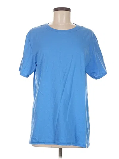Pre-owned Russell Athletic Short Sleeve T-shirt In Blue