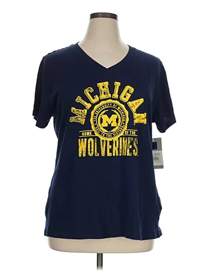 Pre-owned Russell Athletic Short Sleeve T-shirt In Blue