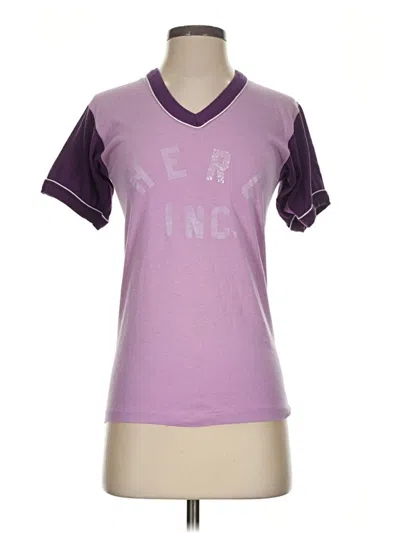 Pre-owned Russell Athletic Short Sleeve T-shirt In Purple