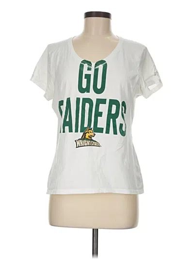 Pre-owned Russell Athletic Short Sleeve T-shirt In White