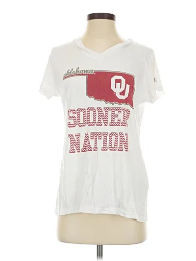 Pre-owned Russell Athletic Short Sleeve T-shirt In White