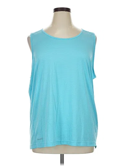 Pre-owned Russell Athletic Sleeveless T-shirt In Blue