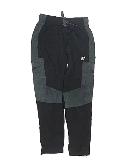Pre-owned Russell Athletic Kids' Snow Pants With Bib In Black