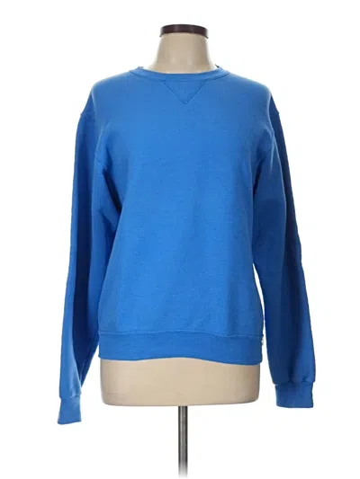 Pre-owned Russell Athletic Sweatshirt In Blue