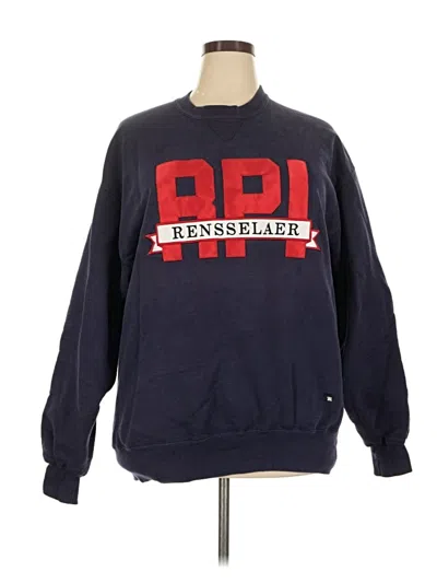 Pre-owned Russell Athletic Sweatshirt In Blue