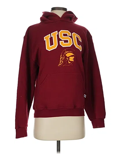 Pre-owned Russell Athletic Sweatshirt In Burgundy