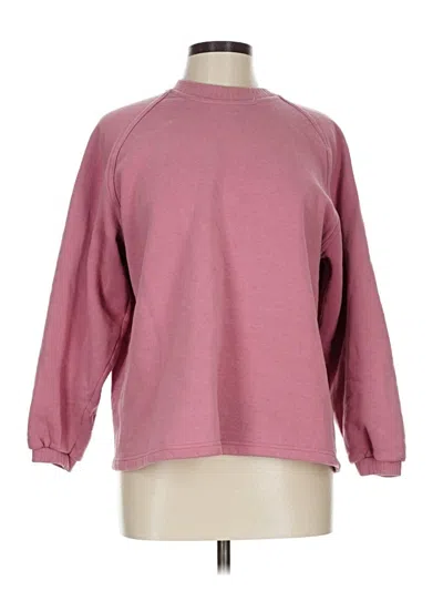 Pre-owned Russell Athletic Sweatshirt In Pink
