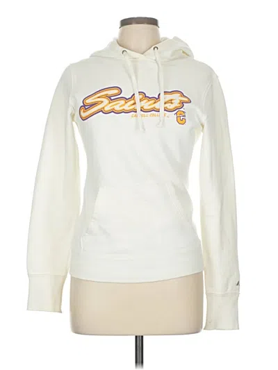 Pre-owned Russell Athletic Sweatshirt In White