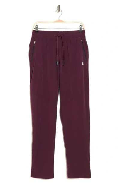 Russell Athletic Tech Athletic Pants In Merlot