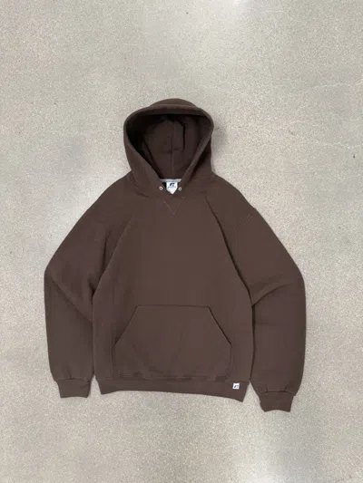 Pre-owned Russell Athletic Vintage  Brown Sweatshirt Hoodie