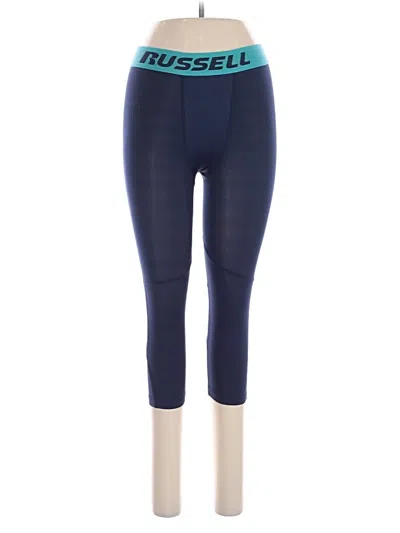 Pre-owned Russell Athletic Yoga Pants In Blue