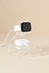 Russell + Hazel Acrylic Watch + Earbud Bloc In Clear