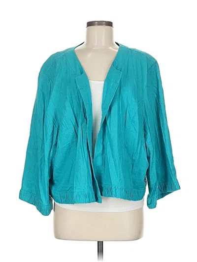 Pre-owned Russell Kemp New York Kimono In Blue