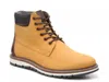 Rustic Asphalt Tram Way Boot In Yellow