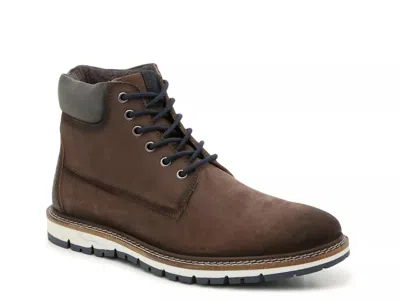 Rustic Asphalt Tram Way Boot In Brown