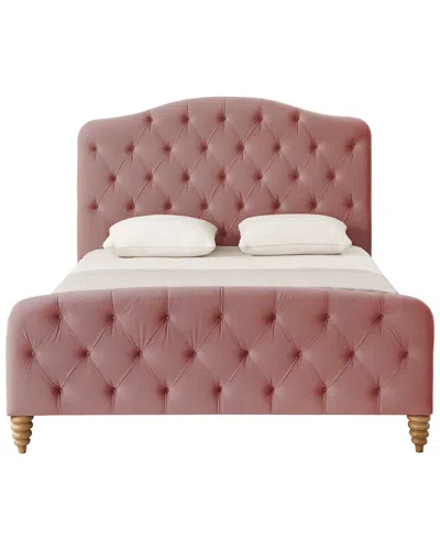 Rustic Manor Adilene Bed In Pink