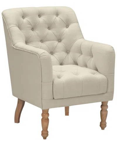 Rustic Manor Aislynn Accent Armchair In Beige