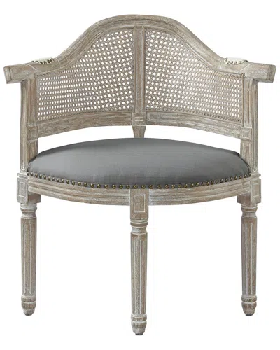 Rustic Manor Arius Accent Chair In Grey