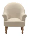 RUSTIC MANOR RUSTIC MANOR SYED BEIGE ACCENT ARMCHAIR