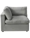 RUSTIC MANOR RUSTIC MANOR YASMIN GREY MODULAR LEFT ARM SOFA