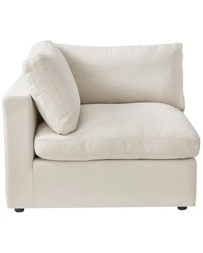 Rustic Manor Yasmin Modular Left Arm Sofa In White