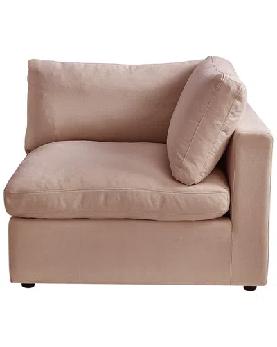 Rustic Manor Yasmin Modular Right Arm Sofa In Pink