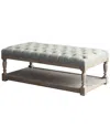 Rustique By Pangea Athena Rectangular Coffee Table