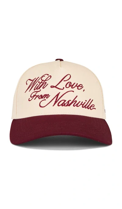 Rustler Hat Co. With Love From Nashville Hat In Multi