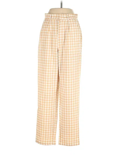 Pre-owned Rusty Casual Pants In Yellow
