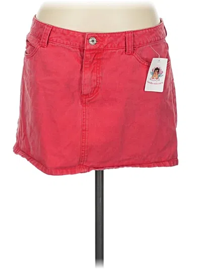 Rusty Denim Skirt In Blue