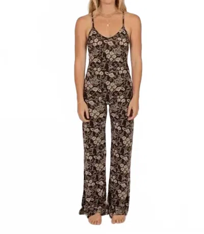 Rusty Emerly Jumpsuit In Chocolate In Brown