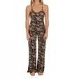 Rusty Emerly Jumpsuit In Chocolate In Multi