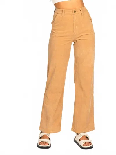 Rusty Keep Dreaming Corduroy Pant In Cornstalk In Multi