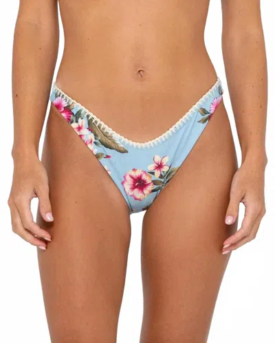 Rusty Kehlani Midi Bikini Bottom In Kehlani Print In Multi
