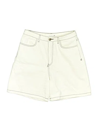 Pre-owned Rusty Khaki Shorts In Ivory