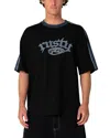 Rusty Scream Logo T-shirt In Black