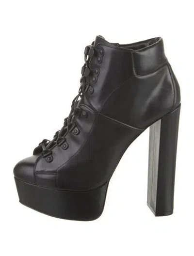 Pre-owned Ruthie Davis Leather Pumps In Black