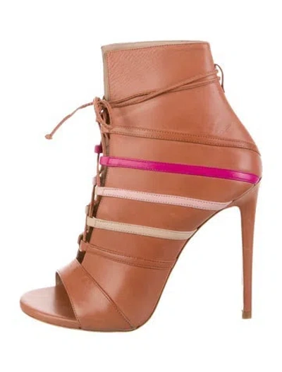 Pre-owned Ruthie Davis Leather Pumps In Brown