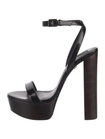 Pre-owned Ruthie Davis Patent Leather Sandals In Multi